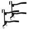 Portable Double Folding Saddle Rack with Hooks - 2 Pack